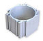 Anodized Aluminum Extrusion Profiles Electrical Cover / Aluminium Electric Motor Shell