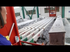 Pulverbeschichtete anodierte Aluminiumröhre, Aluminiumrunder Schlauch mit CNC-Bearbeitung