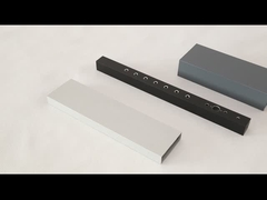 Pulvermalerei / Anodisierung 6061 Aluminium Extrusionsprofil mit Bohren / Schneiden