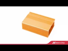 Helle Anodisierungsindustrie Aluminium Extrusionsprofile CNC-Bearbeitung nach Maß