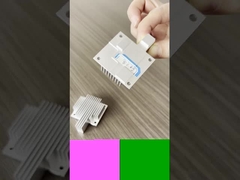 6063t6 Anodisierte Industriealuminiumprofile Zylinderhülle / elektrische Hülle