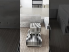 Aluminiumprofile mit T-Schlitze Stahlpolierte Oberflächenbehandlung / für Fördermaschinen