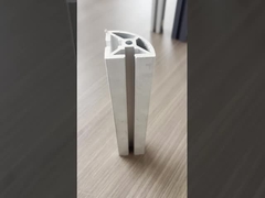 Sandstrahlen Aluminium Heatsink Extrusionsprofile Aluminium Extrusionskühler