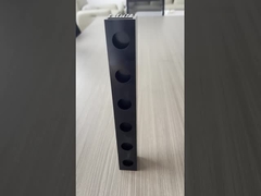 Schwarz / Klar eloxierte Aluminium-Strangpressprofile elektrophoretisch beschichtet