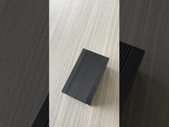 Pulverfarbene Aluminiumfensterprofile für die Extrusion Aluminium H-Profil für den Bau