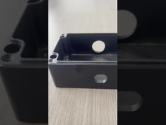 6063- T5 Silberfarben, Schwarz Industrielles Aluminiumprofil Pneumatik- / Motorzylindergehäuse