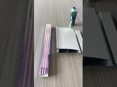 Pulverbeschichtete Lüfterflügel aus stranggepressten Aluminiumprofilen für Kühlrippen