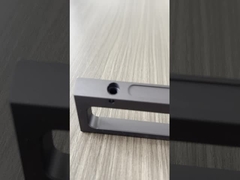 Schwarz/klarer Anodisierter Aluminium aus Industrieprofillegierung 6063 für Maschinen