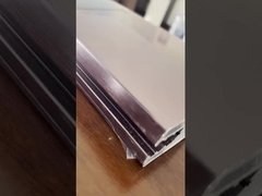 Runde eloxierte Aluminiumrohr, pulverbeschichtet mit CNC-Bearbeitung