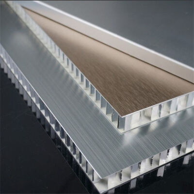 Display Platforms Signboard Fascias Aluminum Core Cladding Honeycomb Panel