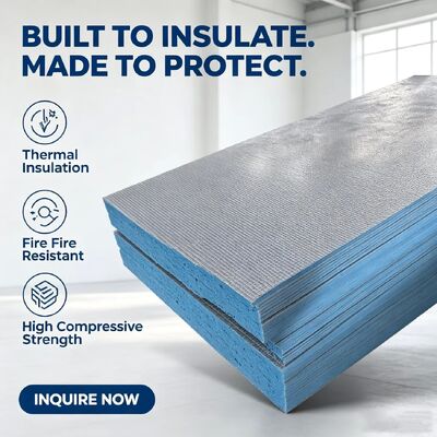 Extruded Polystyrene Foam Board Thermal Insulation XPS Tile Back Board for Cold-Chain