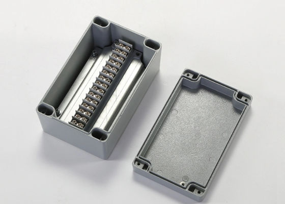 Aluminum Terminal Box Enclosure Cnc Iso9001 Precision Casting Parts