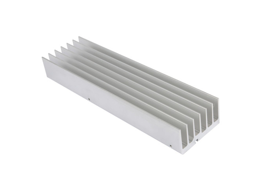 Bright Black Anodized Extruded Heat Sink Industrial Aluminium Profiles 6063-T5