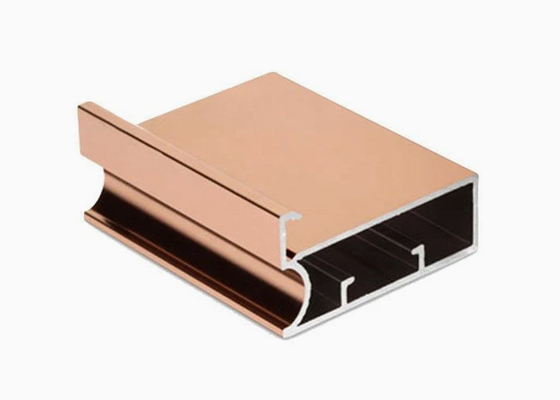 Bright Anodizing Industrial Aluminium Extrusion Profiles Customized CNC Machining