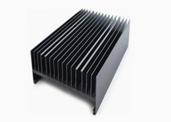 High Power Audio Heat Sink Extrusion Profiles in Aluminum with Mill Finished Surface Treatment