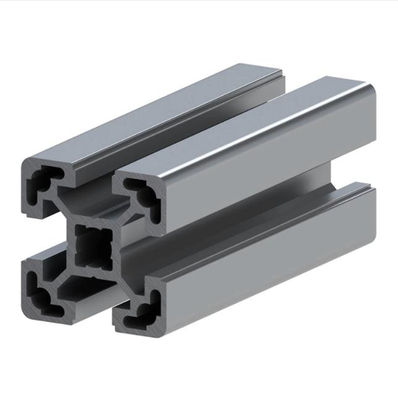 Fluorocarbon Coating 6063 Alloy V Slots Series Aluminum Profile System with Customized Color and 20*20 to 100*100mm Sizes
