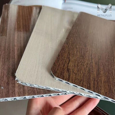 Fire Resistance B1 PVDF Painting Light Weight Aluminum Core Composite Panel for Decorative Cladding