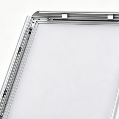 Matt Silver Anodized 25mm Border Aluminium Snap Poster Frame