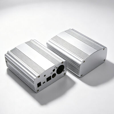 OEM Square Audio Amplifier Aluminum Heatsink Extrusion Profile and Extruded Aluminum Enclosure