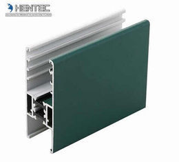 Pulver gemalte Aluminiumfenster-Verdrängung profiliert Aluminiumh-Profil für Bau
