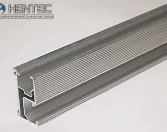 Schienen-Sonnenkollektor-Dach bringt die Hardware polierte silberne Anodisierung an