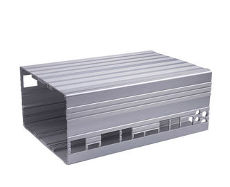 Industrielle Aluminiumverdrängung profiliert elektrische Einschließung mit CNC maschineller Bearbeitung