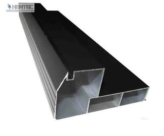 Anodisierte verdrängte Aluminiumprofile/Doppelschicht-ausgeglichenes Glas-strukturelle Aluminiumgestaltung