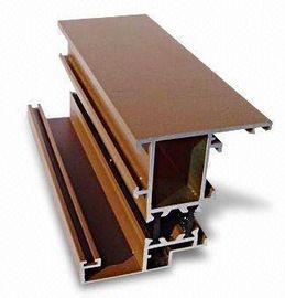 Mahlen Sie Endaluminiumzwischenwand-Profil-Bronze/Schwarz-Energieeinsparung