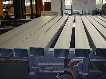 Bohrende Bau-Aluminiumprofil-Bronzeverdrängungs-rechteckiges Pulver beschichtet