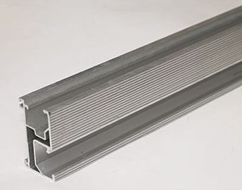 Silberne Solardach-Befestigungsschiene mit anodisiertem Aluminium AL600-T5