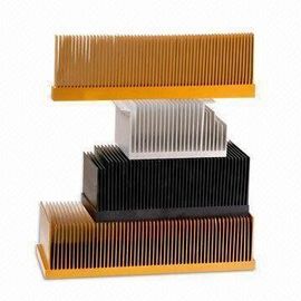T4, T5 klären glatte Aluminiumkühlkörper-Verdrängungs-Profile mit dem Holz-Chromieren/chromierend