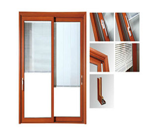 Pulverisieren Sie gemalte Aluminiumglasschiebetür-/Aluminiumfenster-Rahmen-Verdrängungen