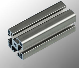 Aluminiumfließband modulares Aluminiumprofil-System mit Schwarzem/silbrigem anodisiert
