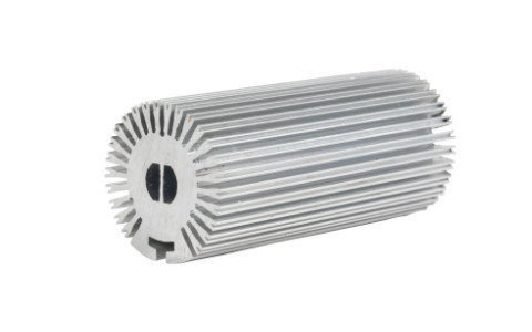 Silbrige anodisierte Aluminiumkühlkörper-Verdrängung profiliert LED-Kühlkörper 6061 T5