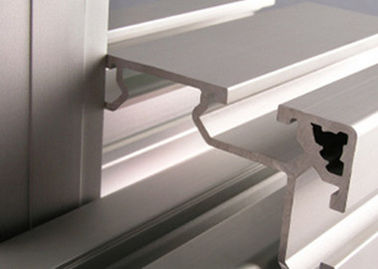 Zug-Maschinerie-6005/6061 Aluminium-Profil, freier Raum/Satin-Aluminiumverdrängungs-Stange