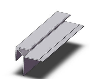 Aluminium-Verdrängungs-Ecken-dünne Wand 6060/6005 mit CNC maschineller Bearbeitung