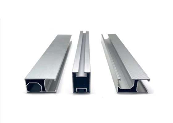 Anodisierte industrielle Aluminiumprofil-Schiene für Solarbefestigungssystem
