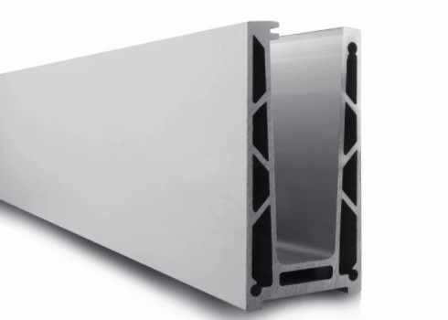 Anodisierte Aluminiumgeländer-U-Profilstäbeglaslegierung 6063 T5