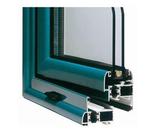 Büro-Raum-Aluminiumfenster-Verdrängungs-Profile, Flügelfenster-Tür verdrängten Aluminiumprofile