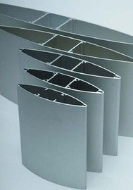 Silbriges/Schwarzeloxieren-industrielle Abluftventilator-Ventilatorflügel-Aluminiumjalousien-Platte