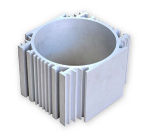 Anodisierte Aluminiumverdrängung profiliert elektrische Abdeckung/Aluminiumelektromotor Shell