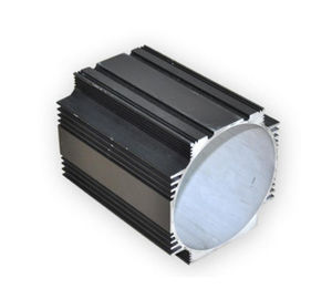 Schwarzes anodisierte verdrängte Aluminium-Profile Aluminium-Shell für elektronisches Produkt