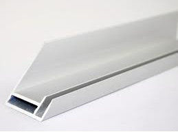 Silbriger anodisierter Aluminiumrahmen-Sonnenkollektor-Aluminiumrahmen mit Ausschnitt/der Bohrung
