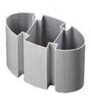 Aluminiumverdrängungs-Profile, Aluminiumeinschließung/Abdeckung/Shell