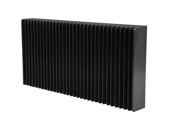 6063 T5 Aluminium Heatsink Extrusionsprofile Polierte Oberfläche