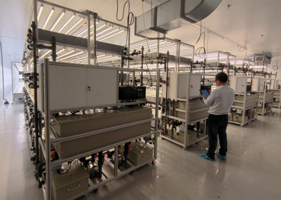 Anpflanzung von Hydroponischen Anbausystemen auf 3 Meter
