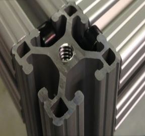 Anodisiertes verdrängtes Aluminium, das 30 x 30 (2080, 40 x 80, 40 x 40, 30 X 60X 20 X40, gestaltet)