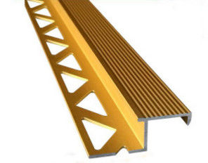 Aluminiumprofil der verdrängungs-6063 mit goldener anodisierter Farbe