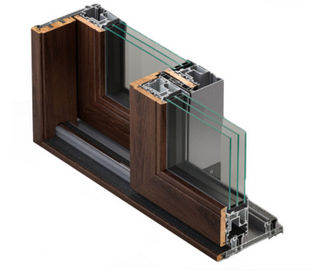 Kundengebundene Aluminiumfenster-Verdrängungs-Profile für Flügelfenster-Fenster
