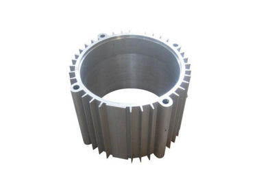 Kundengebundenes industrielles Aluminiumprofil/Aluminiumverdrängungs-Motor Shell mit Strahlen